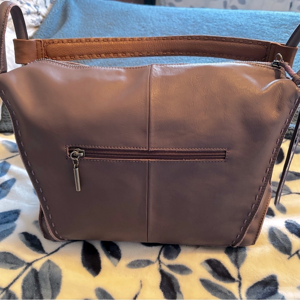 The Sak Heather Leather Los Feliz Slouchy Large Tote